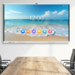 RK 3576 Motherboard Interactive Panel with AI Binocular Camera, Google EDLA, 4K Ultra HD, Optical Bonding, Android 15/1 Interactive Monitor for Education & Enterprise